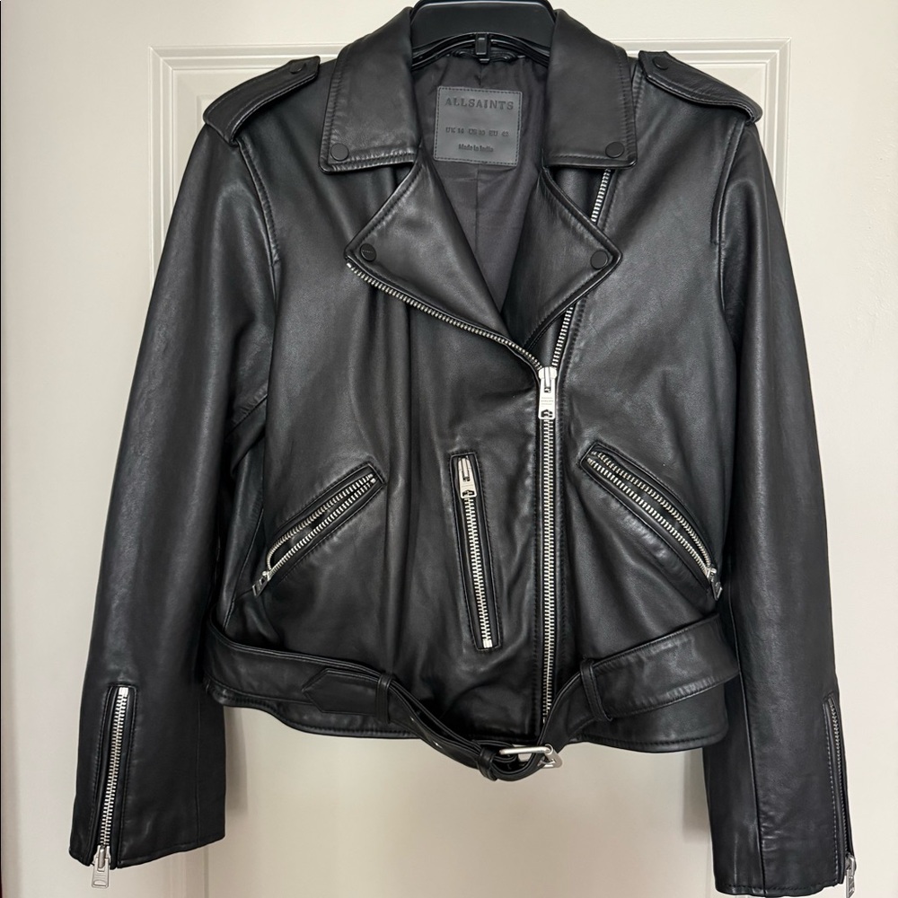 ALLSAINTS Balfern Leather Biker Jacket